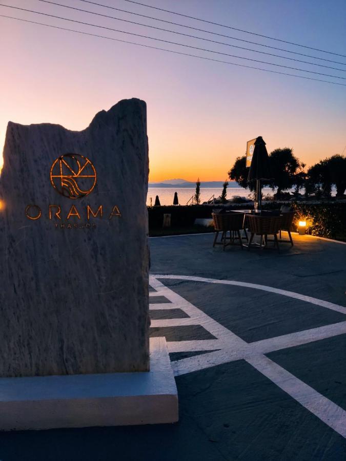 Hotel Orama Thassos Skala Sotiros Esterno foto